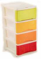 Nayasa Rainbow Tuckins No. 24| Multi-Compartment Plastic Drawers