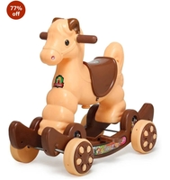 Maanit Rideons & Wagons Non Battery Operated Ride On (Brown)