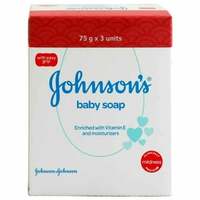 Johnson's Baby Soap 75 g (Pack of 3 )