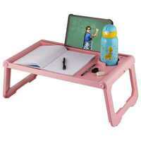 Home One Pink Plastic Foldable Table 