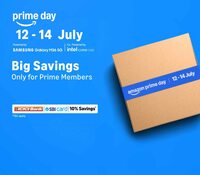 Amazon Prime Day Upto 80% off + 10% off via SBI & ICICI Cards  12th - 14th July 