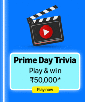 Amazon Prime Day Trivia Quiz Answers: Play and get a chance to Win ₹50,000