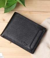 METRONAUT  Men Casual, Evening/Party, Formal, Travel, Trendy Black wallet(181+11 Supercoins)