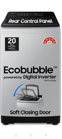 Samsung 8 kg 5 star, Ecobubble, Digital Inverter, Fully Automatic Top Load Washing Machine Grey