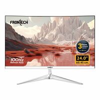 FRONTECH Ultima Series 24 Inch Curved LED Monitor (White)