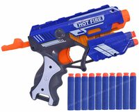 Toyshine Foam Blaster Safe and Long Range Toy Gun with 10 Bullets