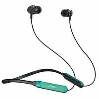 pTron Tangent Duo Bluetooth 5.2 Wireless in Ear Headphones, 13mm Driver, Deep Bass, HD Calls