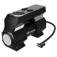 GoMechanic Digital Tyre Inflator for Car - 150 psi, 12V DC Portable Air Pump/Compressor with Digital Tyre Pressure Gauge