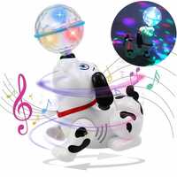 KIVESH Dog Toys for Kids, Dog Toys for Kids, Dancing Dog Toy with Music Flashing Lights (Multi Color)