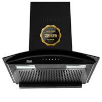 Inalsa Auto Clean Filterless Chimney- 60 cm 1250 m³/hr 