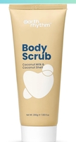  Earth Rhythm Body Scrub with Coconut Milk & Coconut Shell | Removes Grime, Polishes Skin, Nourishes & Softens | Men and Women - 200g 