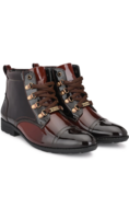 Take a look at this Vellinto Royal Look Party Wear ll Casual ll Latest Patent Leather Boots For Men on Flipkart