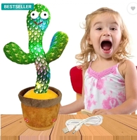 TAPUJI Dancing Cactus Repeats What You Say,Electronic Plush Toy(246+18 supercoins)