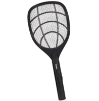 KINGSLITE by 24ENERGY Black Rechargeable Mosquito Racket Bat 