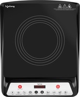Lifelong 1800 W Induction Cooktop Push Button (Black, 1800W Induction Cooktop)