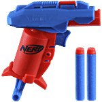 Nerf Alpha Strike Slinger SD-1 Single-Fire Dart Blaster - Includes 2 Official Elite Foam Darts, Easy Load, Prime Fire, 1 pc