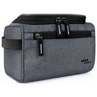 Gizga Essentials Travel Toiletry Kit Bag – Multi-Pocket Organizer for Men & Women (Light Grey) – Now at Flat 65% OFF!