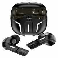 Noise Newly Launched Buds Trooper in-Ear Truly Wireless Earbuds with 45H of Playtime, Quad Mic with ENC, 13mm Driver, Ultra Low Latency(up to 40 ms), Instacharge(10 min=150 min), BT v5.3(Knight Black)