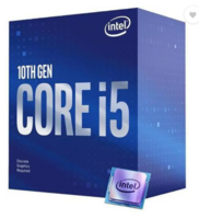 Intel Core i5-10400F 2.9 GHz Upto 4.3 GHz LGA 1200 Socket 6 Cores 12 Threads 12 MB Smart Cache Desktop Processor(Silver)