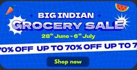 Big Indian Grocery Sale : Up to 70% off on Top picks