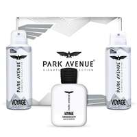 Park Avenue Signature Gift Set for Men 2 Deo & 1 Fresh Liquid Eau De Parfum, 350Ml