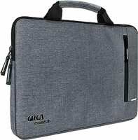 Gizga 14.1" Laptop Sleeve with Handle & Pocket – Grey | 75% OFF