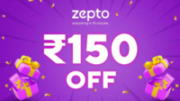 Zepto : Save ₹150 on your order of ₹599 or more