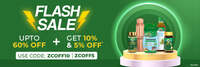 Zandu Flash Sale - Upto 60% off on Personal care + Extra 10% off 