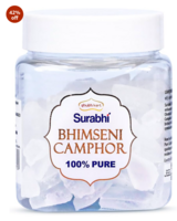 Shubhkart Surabhi Pure Organic and Original Bhimseni Camphor Kapoor Container 500 gm