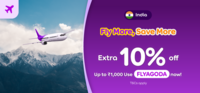 Agoda - Extra 10% Off on Flights