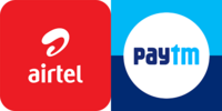 Get Rs. 5 - 200 Cashback On Min Payment Of Rs. 50 at Airtel Using Paytm UPI