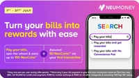 Tata Neu x BillPay WelcomeOffer -  Pay your bills, spin the wheel &  Earn up to 100 NeuCoins* + Assured 50 NeuCoins** on your first transaction 