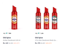 Old Spice Deoderants Upto 60% Off starts from ₹119