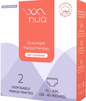 Nua Overnight Period Panties XL-XXL (MaxSaver , Location Specific)