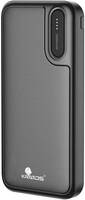 Kratos 10000 mAh 12 W Compact Pocket Size Power Bank  (Black, Lithium Polymer, Fast Charging for Mobile, Earbuds, Speaker, Trimmer, Tablet)