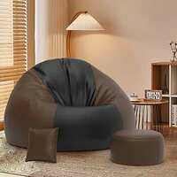 Biggie Bean 4XL Bean Bag Chair with Beans Filled - Bean Bag Sofa - 4XL Bean Bags for Living Room, Bedroom