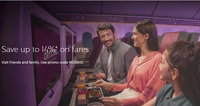 Qatar Airways- Up to 14% Off on Fares