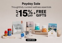 Wellbeing Nutrition Payday Sale - Flat 15% Off + Free Gifts