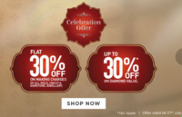 Malabar Gold & Diamonds Celebration Offer - Up to 30% Off on Diamond Value 