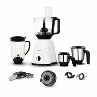 PHILIPS Mixer Grinder 750 Watt, 3 in 1 (Mixer Grinder + Juicer + Food Processor) 4 Jar (HL7763/00)