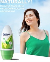 REXONA Aloe Vera 72 H Odour Protection Underarm Roll-On Deodorant - 50 ml