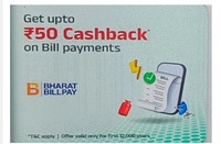 ABCD : Get upto ₹50 cashback on Credit Card Bill Payment of minimum ₹300