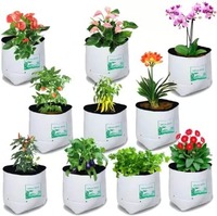 Poly UV Stabilised Grow Bag 24cmx24cmx40cm Pack of 10 @187 + 10 SC