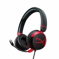 HyperX Cloud Mini – Wired On Ear Headset Compatible with PC, Chromebook, Nintendo Switch,PlayStation Controllers,Xbox Controllers,Phones,Laptops,Tablets,Tuck-Away Boom Mic,3.5Mm Jack,Black