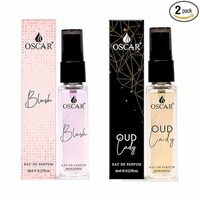 OSCAR Blush & Oud Lady Women Eau De Perfume Liquid With Long Lasting Frangrance, Pack Of 2, 8ml Each