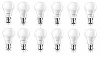 Philips Ace Saver 10.5W B22 LED Bulb,Cool Day Light,Pack of 12