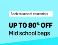 Up To 80% Off on Mid School Bags (Skybags, Safari & More)