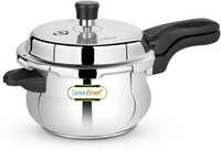 Greenchef Classic Curve Induction Handi Shape (Heavy Sandwich Bottom ) SS  5 L Outer Lid Induction Bottom Pressure Cooker  (Stainless Steel)