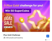 Win 70 supercoins for free (Flipkart GOAT sale)