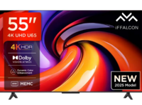 iFFALCON by TCL U65 138 cm (55 inch) Ultra HD (4K) LED Smart Google TV 2025 Edition 55U65